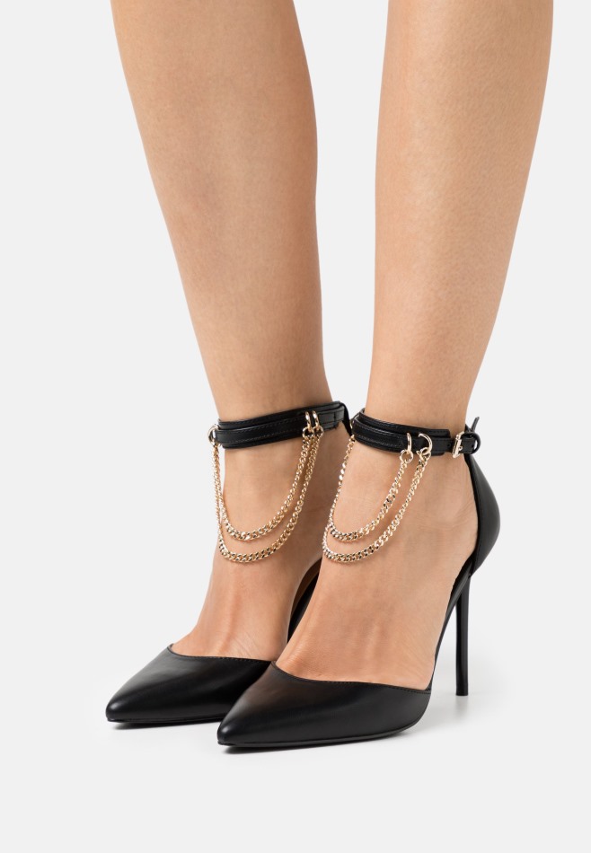 Gabor Noir | Coupe Large Exclusive Reggie - Talons Classiques